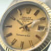 57_57277e0f-6172-421f-9b16-83a32b067eb5 Rolex Datejust Tiffany Dial Gold Steel Champagne Dial 26mm Automatic Watch 6917