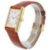Cartier Tank Louis 18k Rose Gold Silver Dial 33x25mm Manual Wind Watch WJTA0038