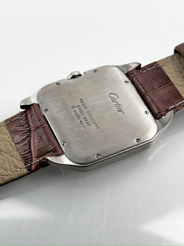 57_5f526fa0-9b6c-4fd0-a839-2363e185400c Cartier Santos Dumont Manual Wind 35mm 18k White Gold – AM Diamonds