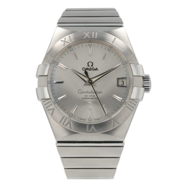 57_5f69d40a-4ad6-4db4-be60-f62fbaedec42 Omega Constellation Steel Silver Dial 38mm Automatic Men’s 123.10.38.21.02.001