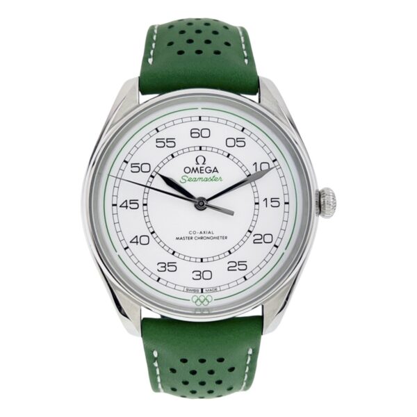 5 Piece Omega Seamaster Olympic Watch 522.32.40.20.04.001 – Full Set