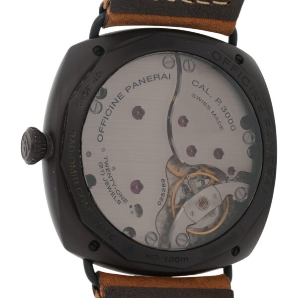 Panerai Radiomir Black Seal Composite Brown Dial 47mm Manual Wind Men’s PAM00504