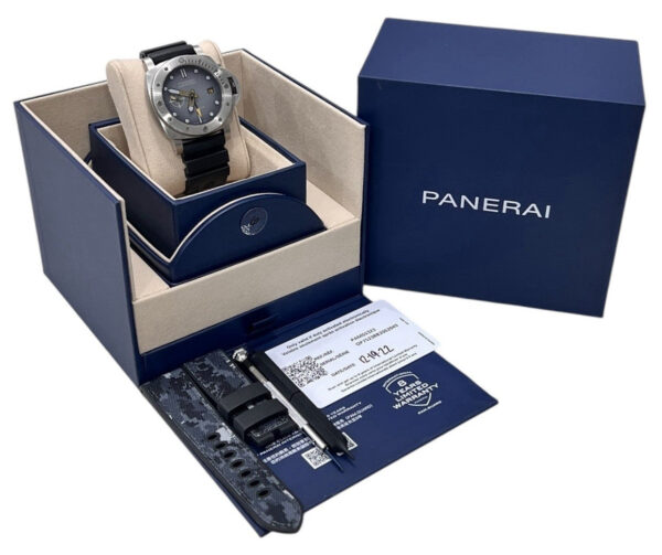 57_660c5260-370a-4445-9569-7f95e3b698b8 Panerai Submersible Navy Seals PAM01323 PAM1323 44mm Grey Dial Full Set