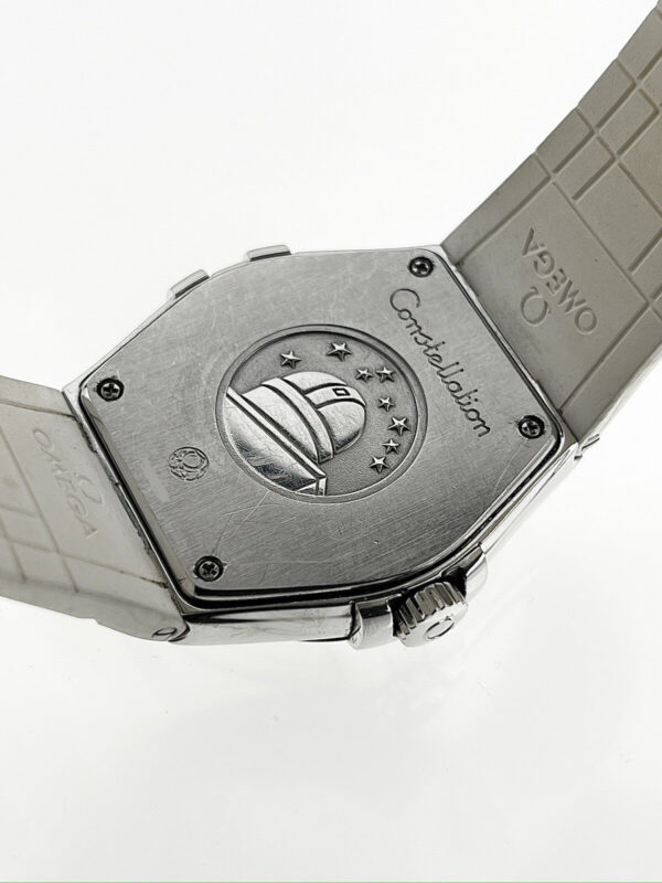 57_69378196-27ca-4e34-8aa7-790287526b98 Omega Watch Constellation White Dial Diamond 123.12.35.60.52.001 Quartz Movement