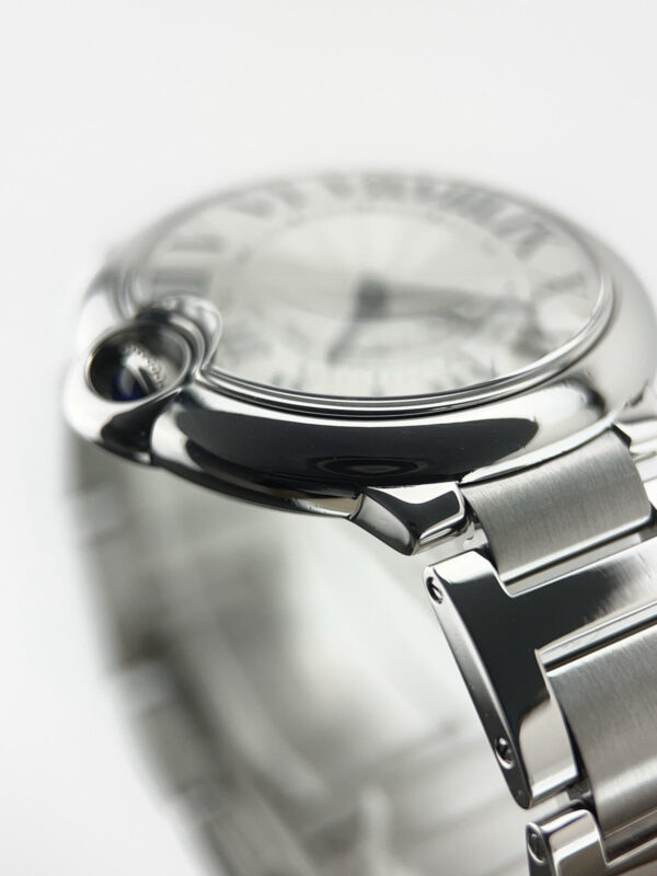 57_6aa9f872-b7be-4985-8189-bd7356c070fa Cartier Ballon Bleu Stainless Steel Silver Dial 36mm Quartz Men’s Watch W69011Z4