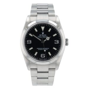 Rolex Explorer Stainless Steel Black Dial 36mm Automatic Men’s Watch 114270
