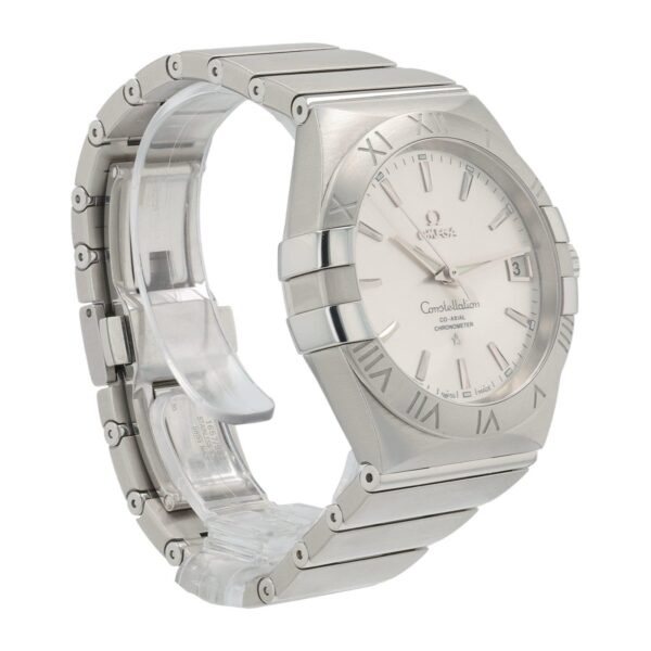 57_6e33be69-657d-442c-972c-ad97f05db22f Omega Constellation Steel Silver Dial 38mm Automatic Men’s 123.10.38.21.02.001