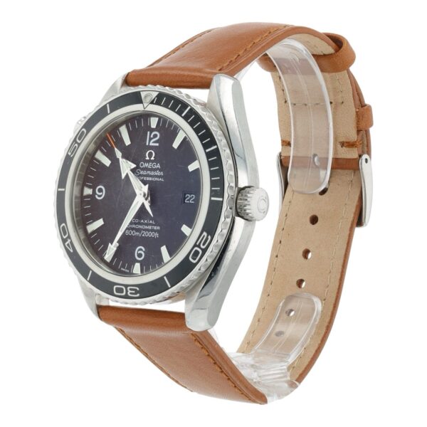 57_6f52a55c-68ec-4c63-8454-7409cf8af290 Omega Seamaster Planet Ocean Steel Black Dial 46mm Automatic Mens Watch 2200.50