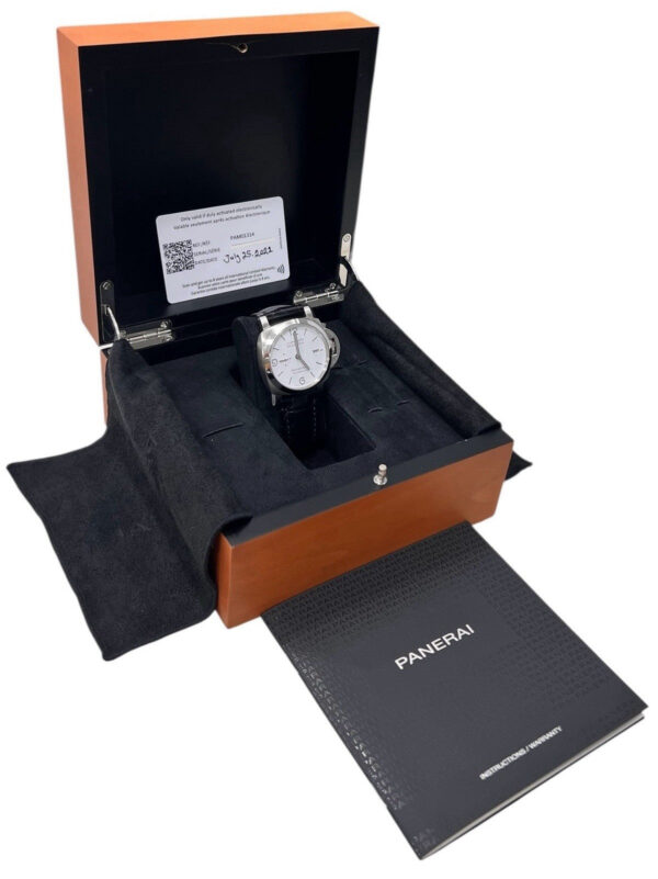 57_7114ab65-561d-4035-8230-3e0044d0e954 Panerai Luminor Marina Stainless Steel White Dial 44mm Automatic Men’s PAM01314