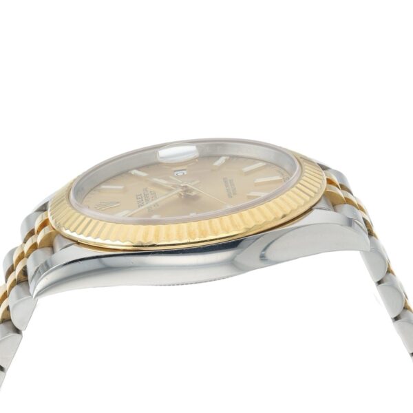 Rolex Datejust Gold & Steel Champagne Dial 41mm Automatic Men’s Watch 126333