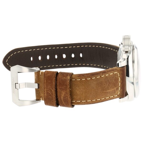 57_790589dc-05a9-486c-ada6-9712d0486d59 Panerai Luminor 1950 Stainless Steel Black Dial 44mm Automatic Men’s PAM00533