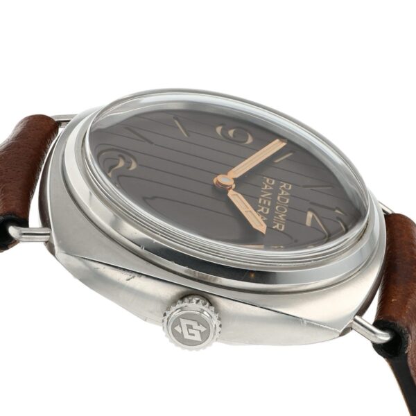 Panerai Radiomir Eilean Stainless Steel Brown Dial 45mm Manual Mens PAM01243