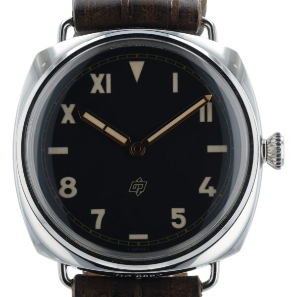 57_7c3befac-3e4c-4127-84bc-0e87ec16acd3 Panerai Radiomir 3 Days Black Dial Steel 47mm Manual Wind Mens Watch PAM00424