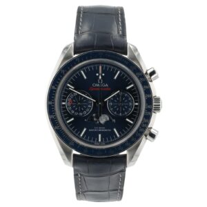 57_7e3f087a-dd63-4b30-986e-bb4ca00be065 Omega Speedmaster Moonphase Steel Blue Dial 44.25mm Mens 304.33.44.52.03.001