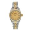 57_8180ab78-2f8e-4399-adf2-69b7433fa6e6 Rolex Datejust Tiffany Dial Gold Steel Champagne Dial 26mm Automatic Watch 6917