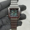 Cartier Santos Stainless Steel Green Dial 35mm Automatic Men’s Watch WSSA0061