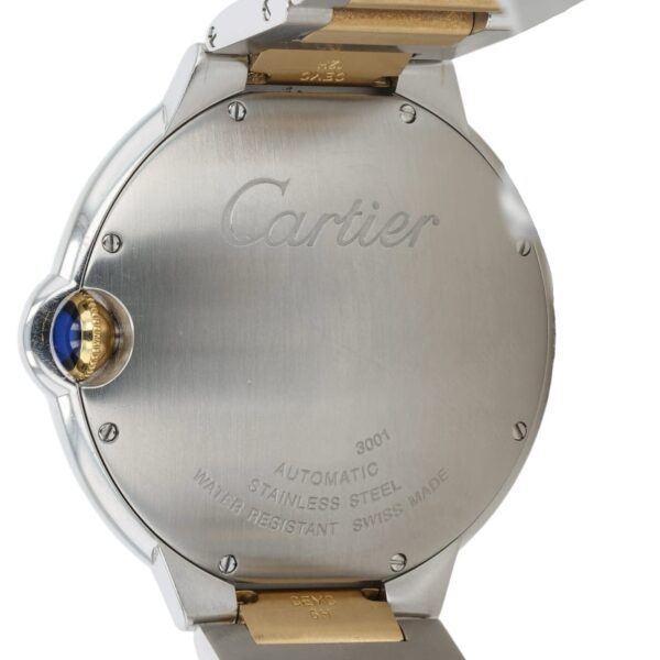 57_82579765-8b1a-4b88-a483-ec13385e7543 Cartier Ballon Bleu Silver Dial Gold & Steel 42mm Automatic Men’s Watch W69009Z3