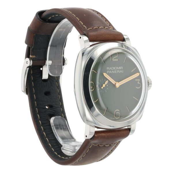 57_8603b13d-8f85-4237-ada1-a5f3abbdfb37 Panerai Radiomir Green Dial Stainless Steel 45mm Automatic Men’s Watch PAM009995