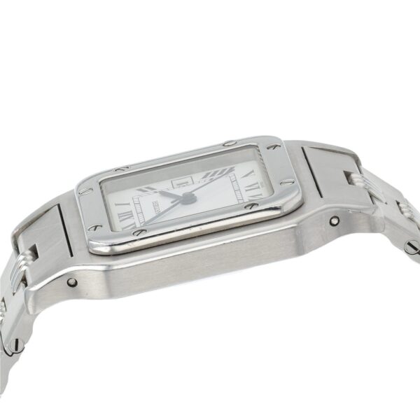 Cartier Santos Stainless Steel White Dial 29x41mm Automatic Unisex Watch 2960