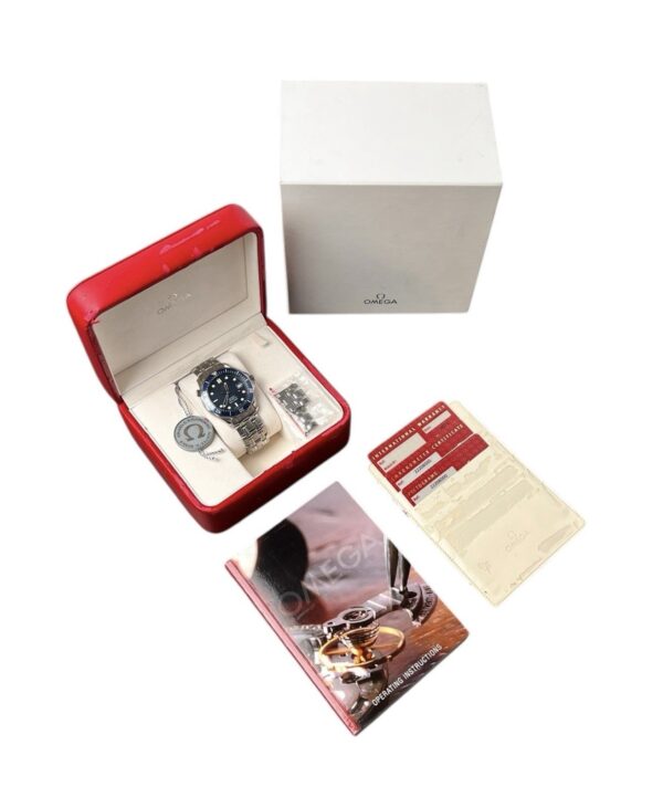 57_8986fa88-f305-44f5-be6b-bc483ea0c7ab Omega Seamaster Diver Stainless Steel Blue Dial 41mm Automatic Men’s 2220.80.00