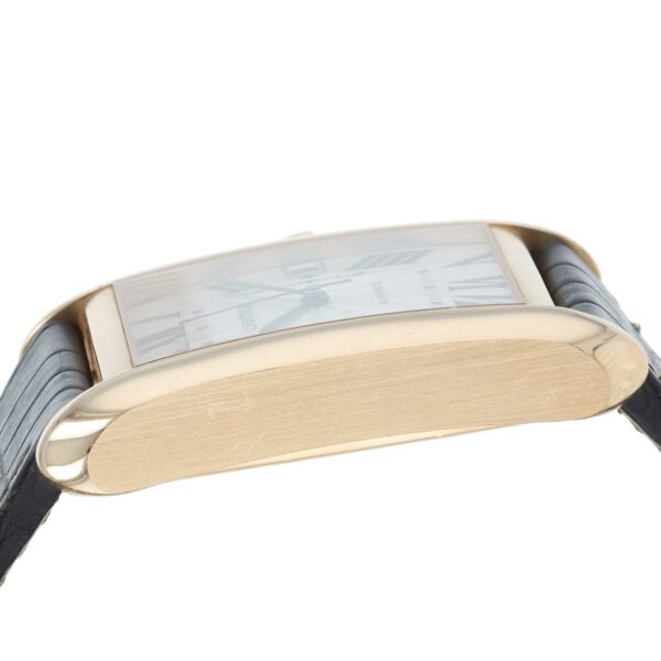 Cartier Tank Anglaise 18k Rose Gold Silver Dial 39mm Automatic Men’s W5310004