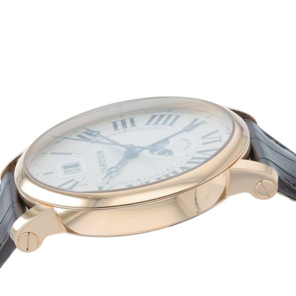 57_8dee2b3e-cfd8-4390-90a6-52eef3748648 Cartier Rotonde de Cartier 18k Rose Gold Silver Dial 42mm Automatic W1556220