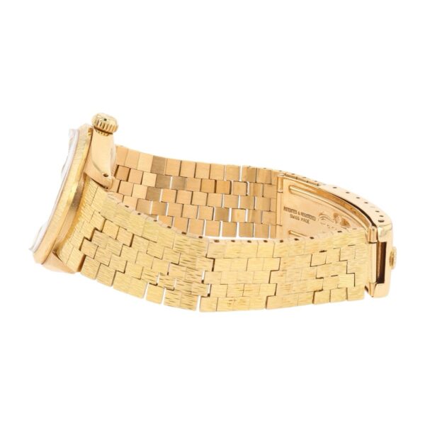 Rolex Date 18k Yellow Gold 31mm Silver Color Dial Automatic Women’s Watch 6629