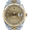 Rolex Datejust Gold & Steel Champagne Dial 41mm Automatic Men’s Watch 126333