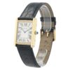 Cartier Tank Solo Silver Dial 18k Yellow Gold 27x35mm Quartz Men’s Watch 3167