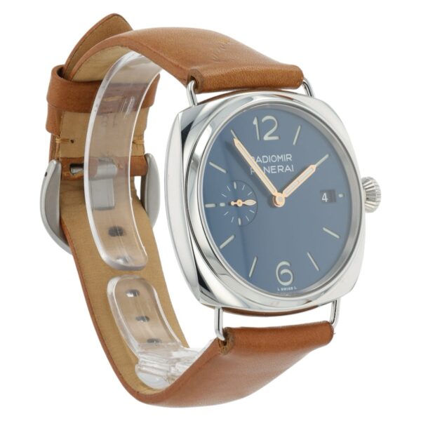 57_92d8f251-c98f-4574-8392-2b721f99c864 Panerai Radiomir Blue Dial Stainless Steel 40mm Automatic Men’s Watch PAM01571