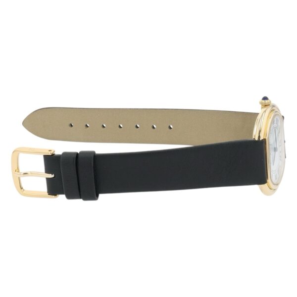 57_94e78f94-2f7f-44f3-bc4f-72ef9ecf1d98 Cartier Stepped Ellipse 18k Yellow Gold 28mm White Dial Manual Wind Watch 7809