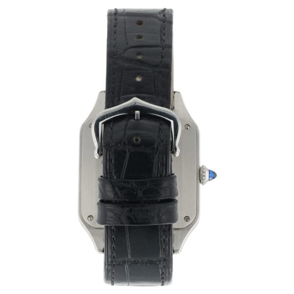 Cartier Santos Dumont Silver Dial Steel and Gold 31mm Quartz Watch W2SA0011