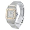 57_9b5344d4-5c0f-4199-ab54-02c62b9e756c Cartier Santos Gold & Steel Silver Dial 24mm Quartz Women’s Watch 1057930