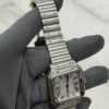 2024 Cartier Santos WSSA0029 Automatic Stainless White Dial Midsize Watch 35mm