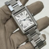 Cartier Tank Solo Date XL Stainless Steel 31mm Automatic Men’s Watch 3515