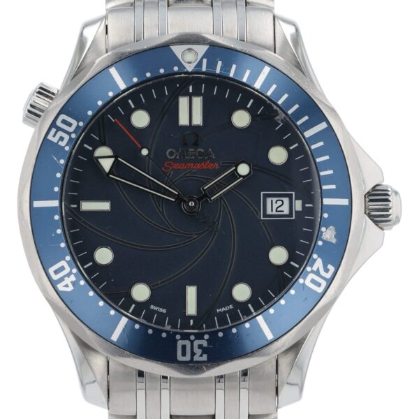 Omega Seamaster Stainless Steel Blue Dial 41mm Automatic Mens Watch 2226.80.00