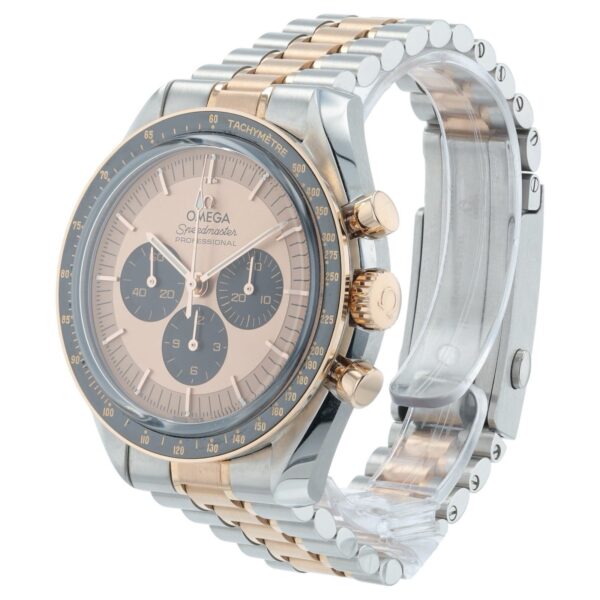 Omega Speedmaster Professional Two-Tone Watch 42mm Sedna Gold Dial 2025 Full Set