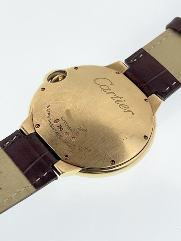 57_a79475b3-85e4-4105-9152-bcac9a9e304c Cartier Ballon Bleu 18k Yellow Gold Silver Dial 42mm Automatic Mens W6900551