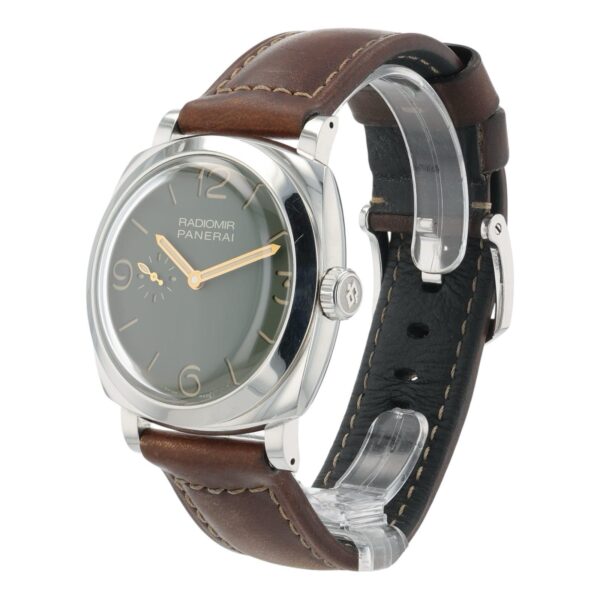 57_a936f652-828b-4cee-8a2b-40bca067cc33 Panerai Radiomir Green Dial Stainless Steel 45mm Automatic Men’s Watch PAM009995