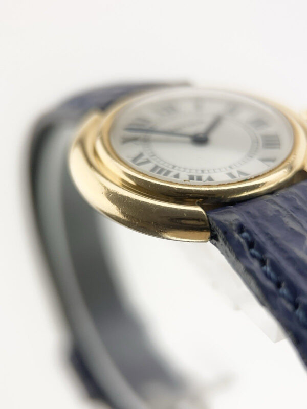 Cartier Vendome 18k Yellow Gold White Dial 26mm Manual Wind Women’s Watch 6708