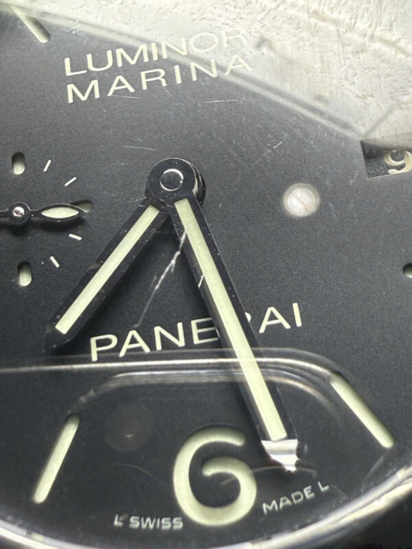 2010 Panerai Luminor Marina 1950 Steel Black Dial 44mm Automatic Watch PAM00312