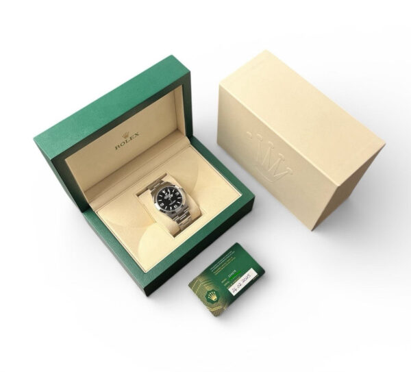 Rolex Explorer Black Dial Stainless Steel 40mm Automatic Men’s Watch 224270