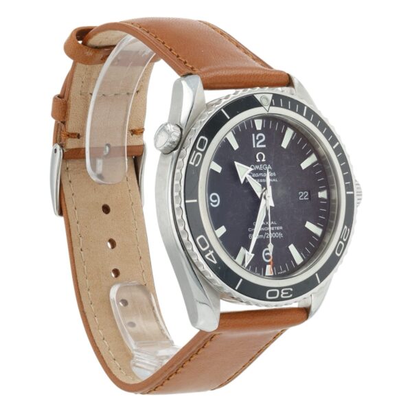 57_ae9c131b-28e6-497e-983e-abccfb92cf4d Omega Seamaster Planet Ocean Steel Black Dial 46mm Automatic Mens Watch 2200.50