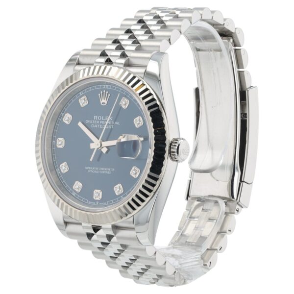Rolex Datejust Blue Dial Stainless Steel 41mm Automatic Men’s Watch 126334