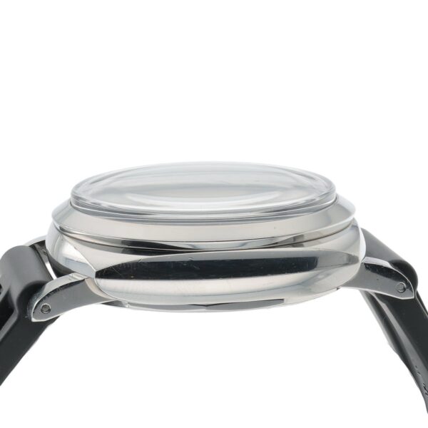 57_b317d506-8252-4831-9450-33d78fe42182 Panerai Marina Militare Black Dial Steel 47mm Manual Wind Mens Watch PAM00673