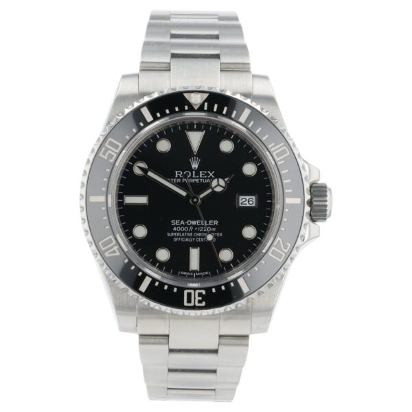57_b366df23-e4a0-4157-ae0f-92415182003a Rolex Sea-Dweller Black Dial Stainless Steel 40mm Automatic Men’s Watch 116600