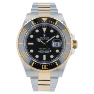 57_b511b638-2d1d-4d16-aedc-084efbefdcc2 Rolex Sea-Dweller Gold & Steel Black Dial 43mm Automatic Movement Men’s 126603
