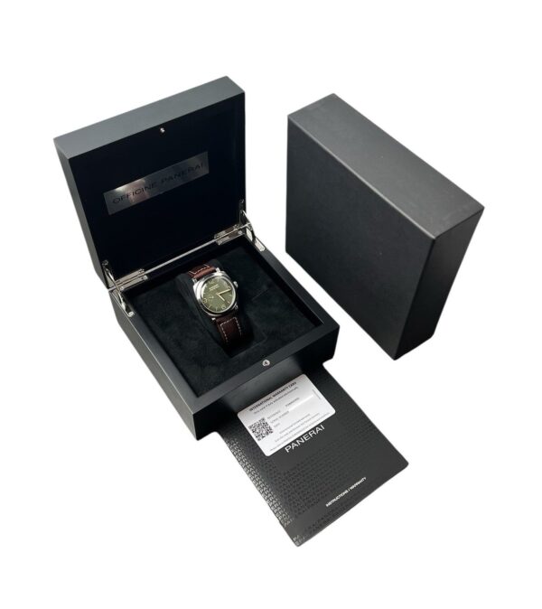 57_b9b47a35-24b4-45b6-975b-d59e21fe258c Panerai Radiomir Green Dial Stainless Steel 45mm Automatic Men’s Watch PAM009995