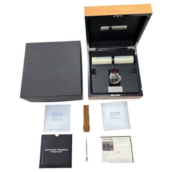 Panerai Luminor “Fiddy” Black Dial Stainless Steel 47mm Manual Men’s PAM00127