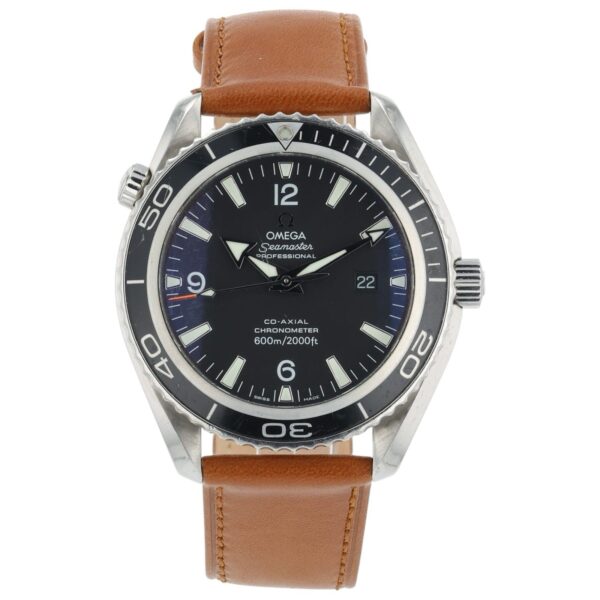 57_bca94cef-6280-45e3-8ad3-e16c45aad698 Omega Seamaster Planet Ocean Steel Black Dial 46mm Automatic Mens Watch 2200.50